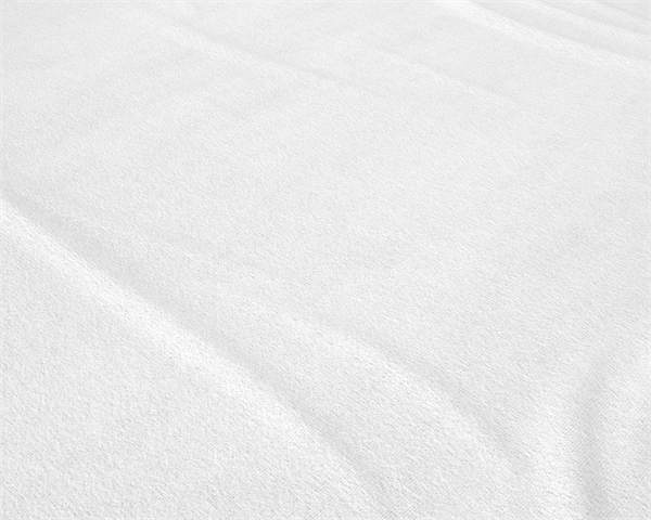 Premium Flannel Fitted Sheet - White