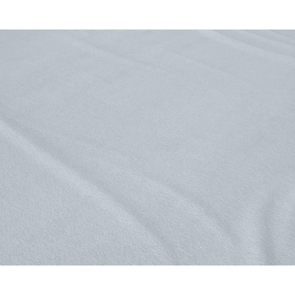 Basic Flannel Fitted Sheet - Grey