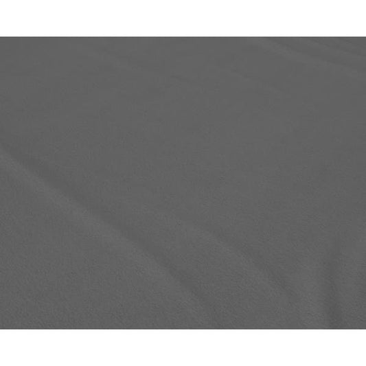 Basic Flannel Fitted Sheet - Anthracite