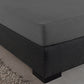Fitted Sheet Double Jersey - Anthracite