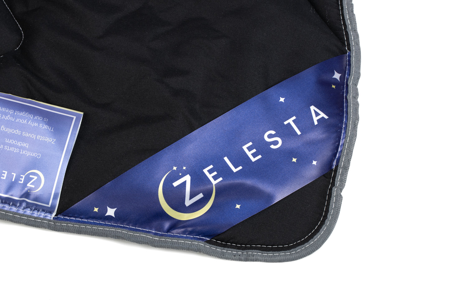 Zelesta-Wonderbed-Pitch-Black-washable-quilt-2-in-1-without-cover